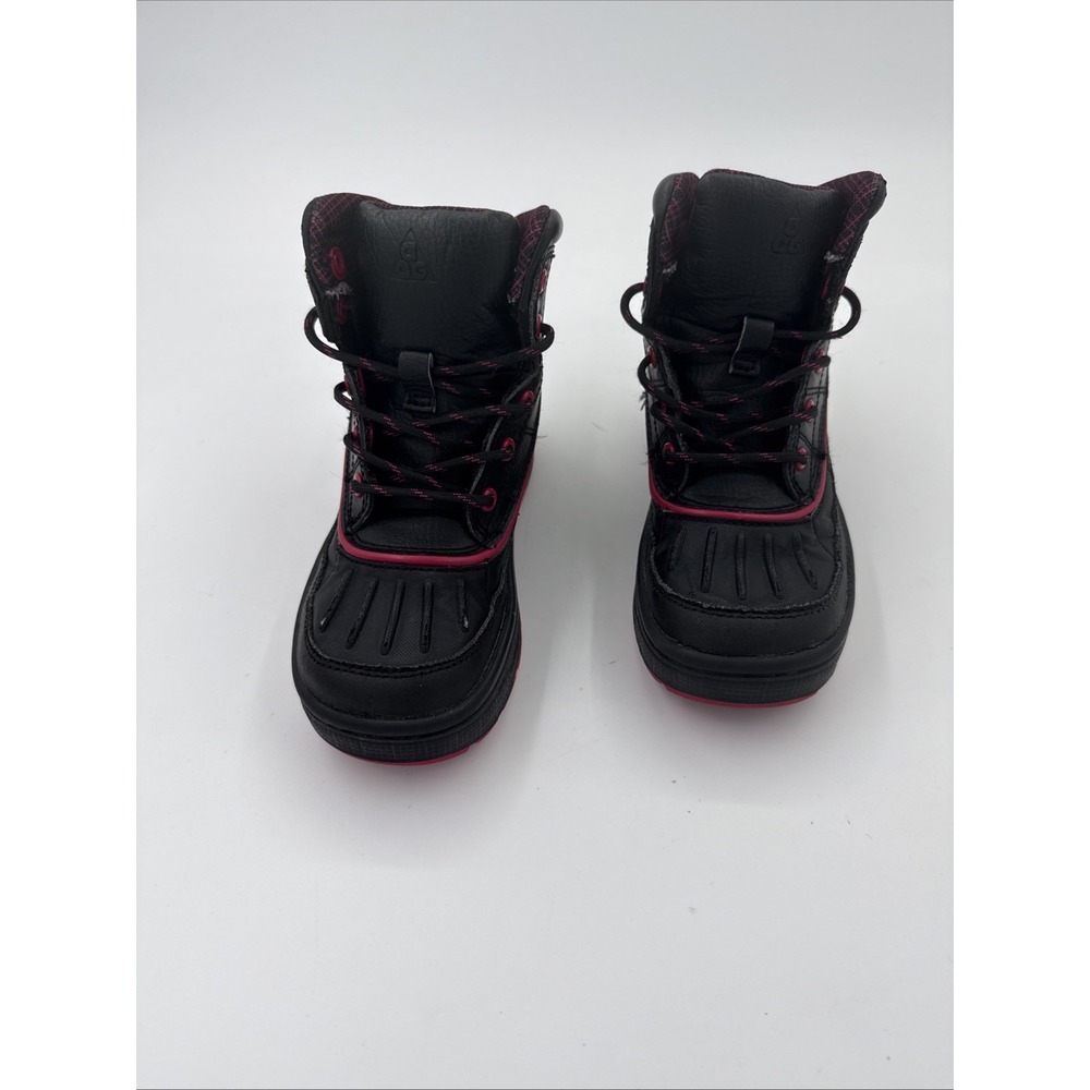VTG 2012 NIKE ACG WOODSIDE 2 (BLK/ PNK) GIRLS TODDLER WINTER SNOW BOOTS 11C